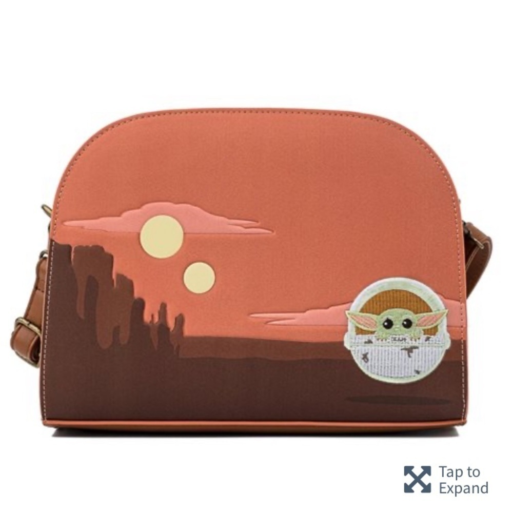 Loungefly Star Wars The Mandalorian Baby Yoda Grogu Crossbody Purse